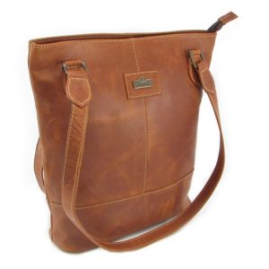 Der Lederhändler Linda Double Sling - Tobacco