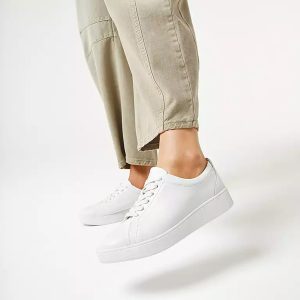 Fitflop Rally Leather Trainers Sneaker