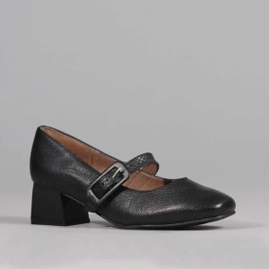 Froggie 12606 Mary Jane Block Heel Court Shoe
