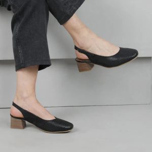Froggie 12595 Block Heel Slingback