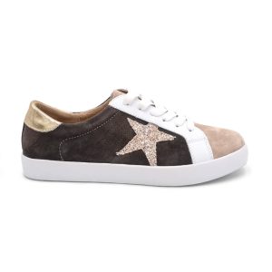 Julz Jose Genuine Leather Lace-up Sneaker