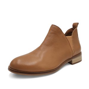 Julz Aria Genuine Leather Slip-on Ankle Boot