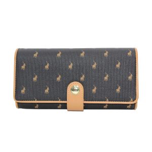 Polo POS432402 New Iconic Trifold Purse - Brown