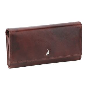 Polo 475242 Etosha Trifold Purse Brown