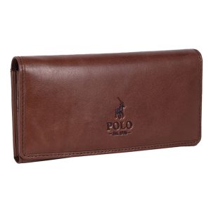Polo POL615302 Colorado Clutch Purse - Brown