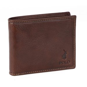 Polo 443172 Hamilton Billfold With Drivers Licence Brown