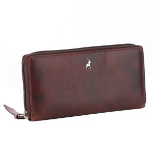 Polo PO475452 Etosha Zip Around Purse - Brown