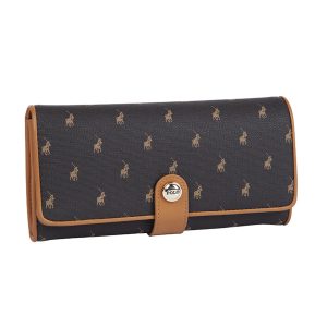 Polo 43235 New Iconic Clutch Purse - Brown