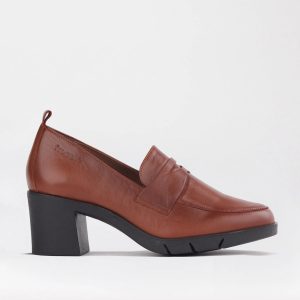 Froggie 12622 Genuine Leather Chunky Loafers