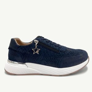 Julz Nina Genuine Leather Lace-up Sneaker