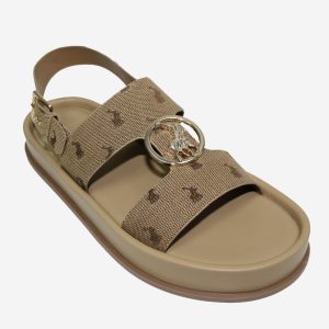 Polo Jacquard Moulded Unit Trim Synthetic Sandal