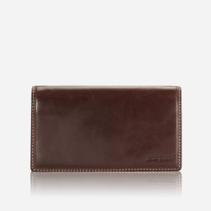Jekyll & Hide 5871 Concertina Purse - Mocha