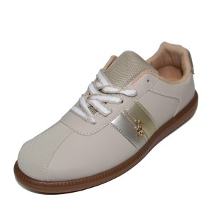 Polo Side Flash Retro Synthetic Sneaker