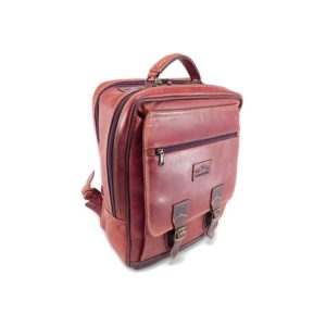 Der Lederhändler Peter Bag - Tobacco/Dark Brown