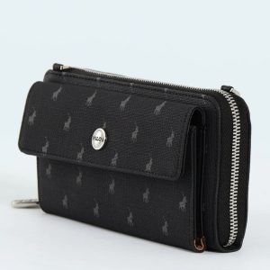 Polo POS432615 Iconic Phone Sling - Black