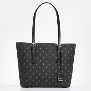 Polo POS432115 Iconic Medium Tote - Black