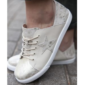Julz Vicki Leather Lace-up Sneaker